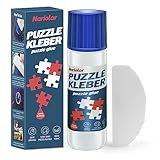 Nariolar Puzzle Kleber Transparent mit Applikator Geeignet für Befestigen und...