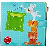 HABA Baby-Fotoalbum: Spielgefährten – Weiches Stoffalbum mit 10 Seiten und 8...