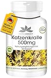 Katzenkralle Kapseln 500mg - 180 Kapseln - Uña De Gato - Cat's Claw - vegan |...