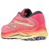 Mizuno Damen Wave Rider 27 Laufen, H Vpink Oblue Luminous, 39 EU