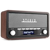 Audizio Foggia, Retro Radio, DAB Plus Radio, Bluetooth, Batterie- Netzbetrieb,...