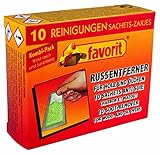 Favorit 1268 Hochleistungs-Entrusser für Kamin, Kachel- und Ölofen, 10-er...