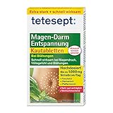 tetesept Magen-Darm Entspannung Kautabletten - mit Kräutergeschmack –...