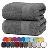 NatureMark 2er Pack SAUNATÜCHER Premium Qualität 80x200cm SAUNATUCH...