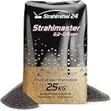 25 KG Strahlmittel Strahlmaster 0,2-0,8 mm von Samore GmbH