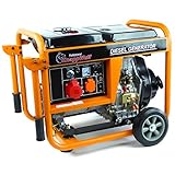 KnappWulf KW5500-3 Diesel Stromerzeuger 5000Watt Notstromaggregat Generator...
