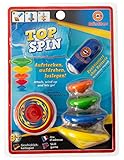 GÜNTHER FLUGSPIELE 1560 - Kreisel Top Spin, ca. 4-8 cm, Geschicklichkeitsspiel...