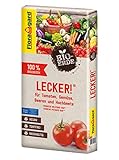 Floragard Bio-Erde Lecker 40 Liter - Gemüseerde für Hochbeete, Tomaten, Chili,...