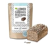 LOWER-CARB-BROTBACKMISCHUNG 350g – Bio, vegan, glutenfrei,...