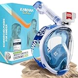 Die Preisgekrönte KAIMANA® Schnorchelmaske Kinder inkl. Tragetasche - absolut...
