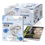 JAWLINER Kaugummi Jawline Trainer - Kiefertrainer - jawline mewing gum - 2x...