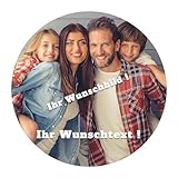 J&M DECO Personalisiert Tortenaufleger Foto – essbare Tortendeko Ø 20 cm...