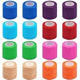 Clooflar Selbstklebender Verband,16 Rollen 5cm x 4.5m Elastische...