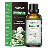 AESHORY Ätherische Öle Jasmin 50ml, 100% Natürliche Ätherisches Jasminöl,...