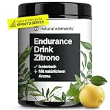 Endurance Drink Zitrone – 600g Isotonisches Getränkepulver – mit 45%...