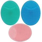 MMSGA Silikon Baby-Badebürste, Kopfhaut-Massagebürste, Babybettbürste,...