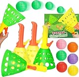 EOGRFW Fangballspiel für Kinder,Fangball-Spiel mit 4 Fangbecher und 6...