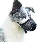 Maulkorb für Große Hunde - Prevent Kauen/Fressen/Beißen, Atmungsaktiv...