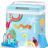 KESSER® Kühlbox Thermobox 32Liter | Thermo-Elektrische Kühlbox | KÜHLT und...