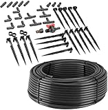 Tropfrohr 16 mm mit Druckkompensation Tropfschlauch 50m (40tlg) / 100m (80tlg)...