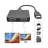 NEWCARE HDMI Splitter 2 Monitore Gleichzeitig, Hdmi Splitter 1 in 2 Out (NOT...