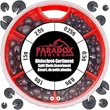 Paradox Fishing Bleischrot Angeln - Angelblei Blei Angelzubehör Angel Zubehör...