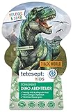 tetesept Kids Schaumbad Dino Abenteuer mit fruchtigem Apfelduft und pflegender...