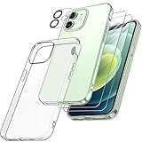 FLLAO Handyhülle für iPhone 12 Mini Hülle mit 2 Schutzfolie und 1...