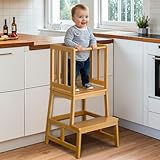 COSYLAND Lernturm ab 1 Jahr – Montessori Learning Tower für Kinder –...