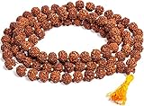 Artcollectibles India Energized 5 Mukhi Gesicht Rudraksh Mala, Rudraksha 6 mm,...