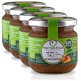 Hausgemachte Bio Gemüsebrühe (4x180g) – Revolutionär transparent, 85%...