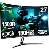 Minifire Gaming Curved Monitor 27 Zoll MFG27C1 180Hz 1Ms 130% sRGB Monitor mit...