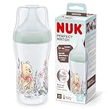 NUK Perfect Match Babyflasche | Ab 3 Monate | Passt sich dem Baby an |...