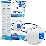 VEVOX® FFP2 Maske mit Ventil – 5er, 10er oder 20er Set – Staubmaske –...