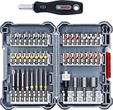 Bosch Professional 45-teiliges Pick and Click-Schrauberbit Mixed Set (PH 1/2/3,...