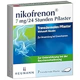 nikofrenon 7 mg/24 Stunden Pflaster - Nikotin-Pflaster zur Unterstützung der...