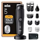 Braun All-in-One Series 5, 13-in-1 Multigroom, Barttrimmer, Nasenhaartrimmer,...