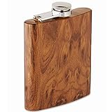 Edelstahl Flachmann Auslaufsicher Nachhaltiger Hip Flask Schnapsflasche 90%...