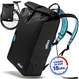 AFFECT - NEU 2in1 Fahrradtasche Rucksack aus Ocean Plastic - 30 Liter - 100%...