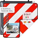 Prowiste Warntafel Fahrradträger – Für Italien, Spanien & Portugal – ECE...