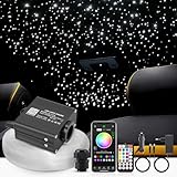 SUNKENET 16W Twinkle Sternenhimmel Auto, 550pcs*0.75mm*3m Sternenhimmel...