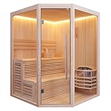 AWT KOS Sauna 1801B Pinienholz/160x160/ohne Ofen