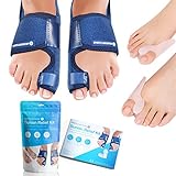 Sports Laboratory Hallux Valgus Korrektur Set für Tag & Nacht - 2 x Hallux...