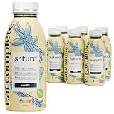 Saturo Trinkmahlzeit Vanilla | Astronautennahrung | 36 g Protein, zuckerfrei,...