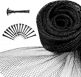 Teichnetz Feinmaschig Garden 15x15m Teichnetz Vogelschutznetz schwarz,robust,...