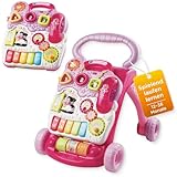 VTech Baby Spiel- und Laufwagen I Interaktive Laufhilfe mit Licht Musik &...