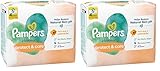 Pampers Harmonie Protect & Care Baby-Feuchttücher 8 Packungen 44 Tücher : 176...