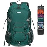 BECOJADDE Wanderrucksack Herren Damen 40L Ultraleichter Faltbarer Rucksack...