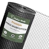 HaGa Maulwurfgitter 1,2m x 5m aus Kunststoff zum Maulwurf Vertreiben im Garten -...