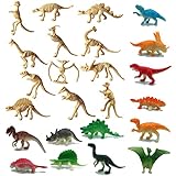 Dinosaurier Skelett Figuren,Saijer Dinosaurier Fossil Skelett Fossil Spielzeug...